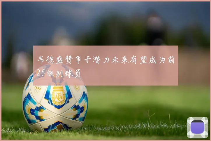 韦德盛赞华子潜力未来有望成为前25级别球员