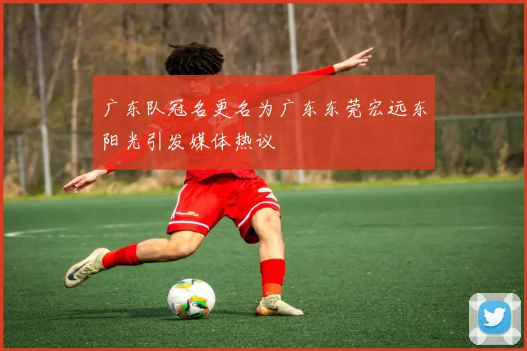 广东队冠名更名为广东东莞宏远东阳光引发媒体热议